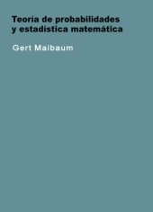 book Teoria de probabilidades y estadística matemática