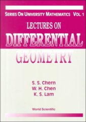 book Lectures on differential geometry