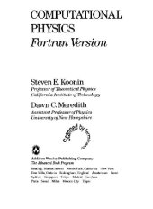 book Computational Physics-Fortran Version