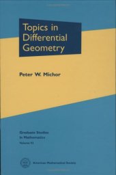 book Topics in differential geometry