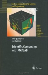 book Scientific Computing with MATLAB and Octave