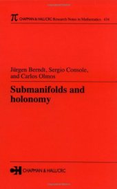 book Submanifolds and holonomy