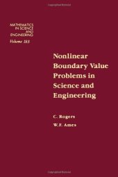 book Nonlinear Boundary Value Problems in Science and Engineering