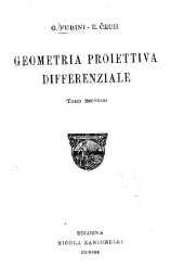 book Geometria proiettiva differenziale, tomo 2