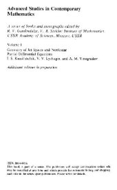 book Geometry of jet spaces and nonlinear differential equations