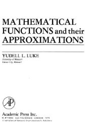 book Mathematical functions and their approximations