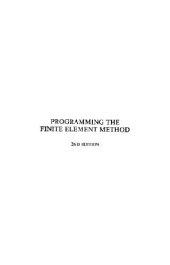 book Programming the finite element method