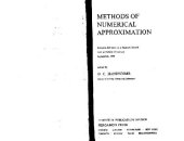 book Methods of numerical approximation