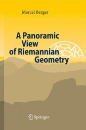 book A panoramic view of Riemannian geometry