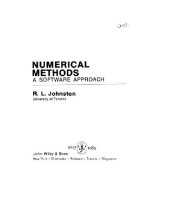 book Numerical Methods: A Software Approach