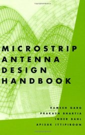 book Microstrip Antenna Design Handbook (Artech House Antennas and Propagation Library)