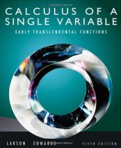 book Calculus of a Single Variable: Early Transcendental Functions