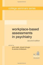 book Workplace-Based Assessments in Psychiatry