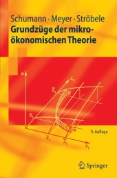 book Grundzüge der mikroökonomischen Theorie