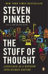 book The Stuff of Thought: Language as a Window into Human Nature