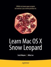 book Learn Mac OS X Snow Leopard