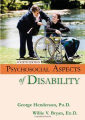 book Psychosocial Aspects of Disability