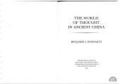 book The world of thought in ancient China