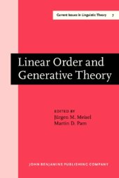 book Linear Order and Generative Theory