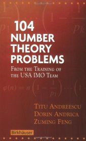 book 104 number theory problems: from the training of the USA IMO team