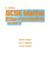 book Maths for AQA Modular GCSE: Foundation Pupil Book