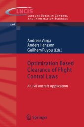 book Optimization Based Clearance of Flight Control Laws: A Civil Aircraft Application