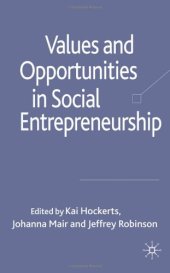 book Values and Opportunities in Social Entrepreneurship