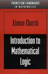 book Introduction to Mathematical Logic, Volume 1