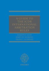 book A Guide to the ICDR International Arbitration Rules