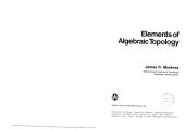 book Elements of Algebraic Topology