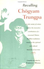 book Recalling Chogyam Trungpa