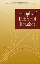book Principles of Differential Equations