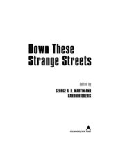 book Down These Strange Streets