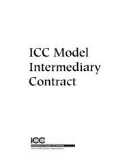 book ICC Model Occasional Intermediary Contract