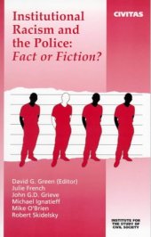 book Institutional Racism and the Police: Fact or Fiction (Civil Society)