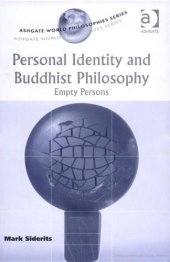 book Personal Identity and Buddhist Philosophy. Empty Persons