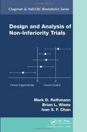 book Design and Analysis of Non-Inferiority Trials (Chapman & Hall CRC Biostatistics Series)