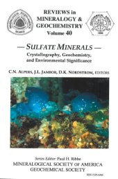 book Sulfate minerals: crystallography, geochemistry, and environmental significance