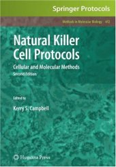 book Natural Killer Cell Protocols: Cellular and Molecular Methods