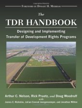 book The TDR Handbook: Designing and Implementing Transfer of Development Rights Programs