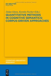 book Quantitative Methods in Cognitive Semantics: Corpus-Driven Approaches (Cognitive Linguistic Research)