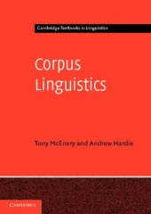 book Corpus Linguistics: Method, Theory and Practice