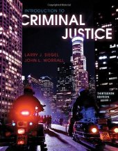 book Introduction to Criminal Justice, 13th Edition