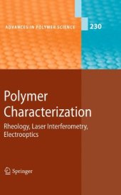 book Polymer Characterization: Rheology, Laser Interferometry, Electrooptics