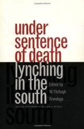 book Under Sentence of Death: Lynching in the South