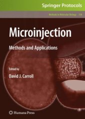 book Microinjection: Methods and Applications