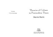 book Theories of Culture in Postmodern Times