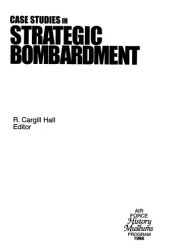 book Case studies in strategic bombardment