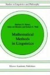 book Mathematical methods in linguistics