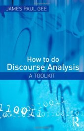 book How to do Discourse Analysis: A Toolkit